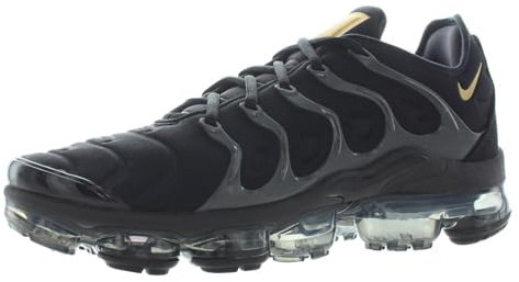 Nike Herren Air Vapormax Plus Sneaker, Mehrfarbig Schwarzmetallic Gold Anthrazit 001, 44 EU