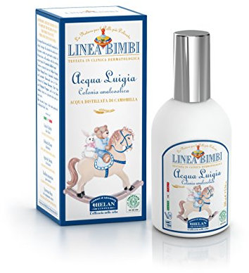 Helan, Linea Bimbi Bio - Zitrusduft Parfüm Kinder & Babys, Kölnisch Wasser Kinder Parfüm für Mädchen & Babys Spray, Duftendes Körperspray mit Beruhgender Wirkung und Kamille, Made in Italy, 100 ml