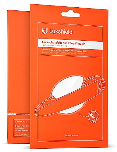 Luxshield Car Door Handle Protection Film for recessed grips for Skoda Enyaq iV 5A I 2021-2025 - Anti-Scratch Foil - Clear Paint Protection Film