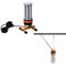 MeFard Foco De Trabajo LED 45W,luz de trabajo led portátil,ángulo de iluminación de 360°,5400lm (Cubierta blanca 5400lm)