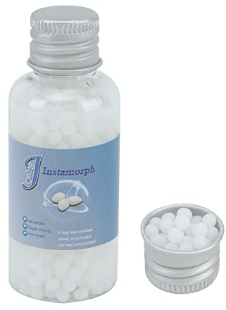 Thermoplastic Beads, 20g Moldable Pellets for Crafts