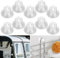 Norhogo Lot de 10 ventouses fixes pour auvent de camping-car, caravane, camping-car, bateaux, maison, cuisine