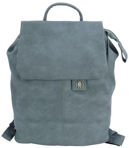 JENNIFER JONES - Zaino da città da Donna Piccolo Zaino alla moda per il tempo libero Borsa a tracolla Elegante (blu)