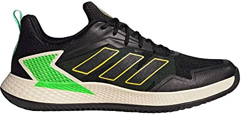 adidas Defiant Speed M Clay, Herren-Tennisschuhe, Negbas/Negbas/AMAHAZ, 43 1/3 EU, Schwarz Amahaz, 43 1/3 EU