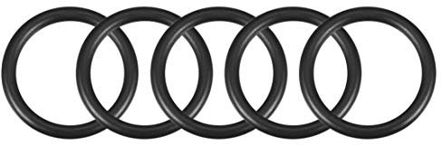 TA-VIGOR 5 Stück Nitrilkautschuk-O-Ringe - 38mm Außendurchmesser × 28mm Innendurchmesser × 5mm Dicke - Dichtungsring-Set Für Schlauch, Armatur, Automobil & Sanitär - Metrisches Dichtungssystem