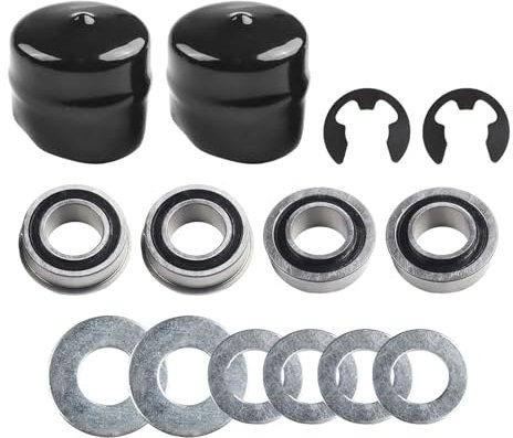 Efficient - Kit de rodamientos de rueda delantera para cortacésped 9040H 532124959 91334 491334MA 5920H 9040HR 9040N