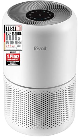 LEVOIT Core 300 Luftreiniger mit HEPA-Filter entfernt 99,97% des Pollen, Staub, Gerüche und Tierhaare, Air Purifier für 40 m² mit 4 Luftfilter zur Auswahl, Schlafmodus & Timer