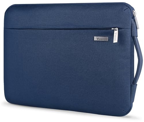 Voova 14-15 Inch Laptop Sleeve 360°Protective Case for MacBook Air M5 | Waterproof Slim Computer Cover Bag with Handle Compatible with MacBook Air 15 M2/M3/M4, MacBook Pro 15, Hp chromebook 14