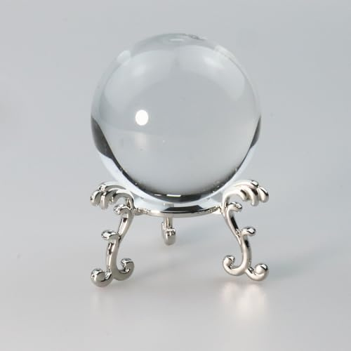 Eterspr Transparente Bola de Cristal k9, Decoración de Mesa Redonda, con un Diámetro de 50 mm, se Puede Utilizar como Decoración del Hogar o como Accesorio Fotográfico, etc