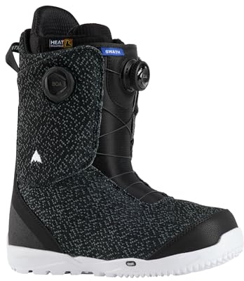 Burton Men's Swath BOA Snowboard Boots, Size 10.5, Black