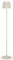 EGLO LED Akku Stehlampe Mannera-L, kabellose Standleuchte touch dimmbar, Lampe Wohnzimmer aus Metall in Beige, Lampe für außen und innen, IP54