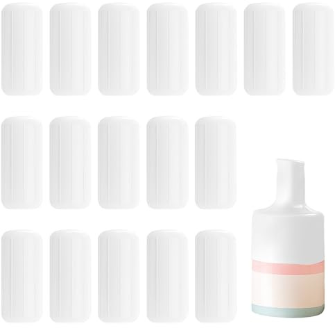 Lot de 16 manchons élastiques de voyage, en silicone, anti-fuite, housses pour conteneurs de voyage, réutilisables, fournitures de toilette de taille voyage adaptées aux articles de toilette et aux