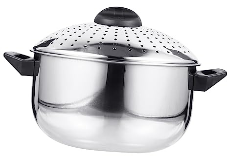 INOOMP Pentola Per Cucinare Noodles e Zuppe in Acciaio Inossidabile 16 Cm Antiaderente Manico, Leggera e Portatile Per Fornello a Gas Uso Quotidiano