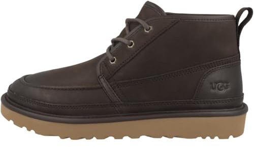 UGG Herren Schnürboots Neumel Moc Nubuck Dunkelbraun 45