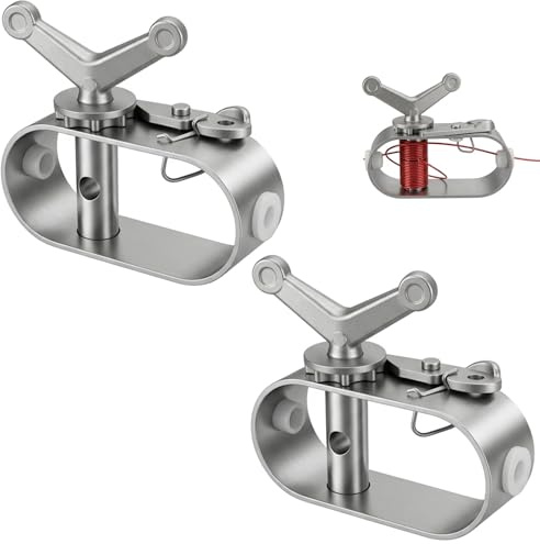 2 Piezas Tensor de Alambre Aleación Aluminio Ajustable para Cuerda Tendedero Lona Piscina Toldo Carpa Camping Valla Fáciles Usar Cubiertas Piscinas Refugio Piscinas Robusto Cable Acero Cabrestante