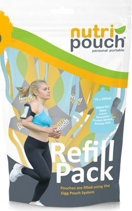 Nutripouch Refill Pouches for Homemade Smoothies, Protein Shakes, Fruit Drinks, Juices. To be used with the Drinks Pouch Filling System (5 x 250 ml)