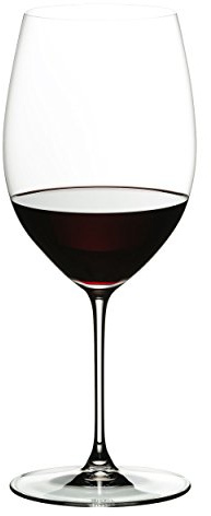 RIEDEL Veritas Cabernet/Merlot Kauf 4 Zahl 3, Weinglas, Rotweinglas, Trinkglas, Hochwertiges Glas, 625 ml, 5449/98
