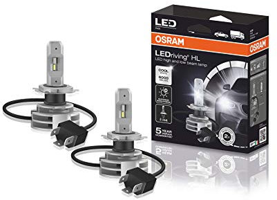 OSRAM LEDriving HL - Proiettore LED Off-Road, Ultima Generazione, Per proiettori per sostituire le lampade alogene convenzionali, 9726CW, 12/24V, Bianco Freddo, Set di 2