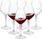 COOKY.D Bicchieri da Vino Galleggianti per Piscina Bicchieri da Vino da Piscina in Plastica Tritan Infrangibile con Stelo - Set da 6 440ml - Lavabile in Lavastoviglie