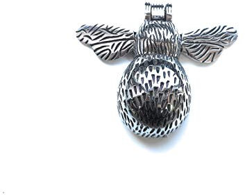 B&M Bumble Bee - Battente per porta, in cromo antico, fornito con viti di fissaggio, miscela di moderni e antichi