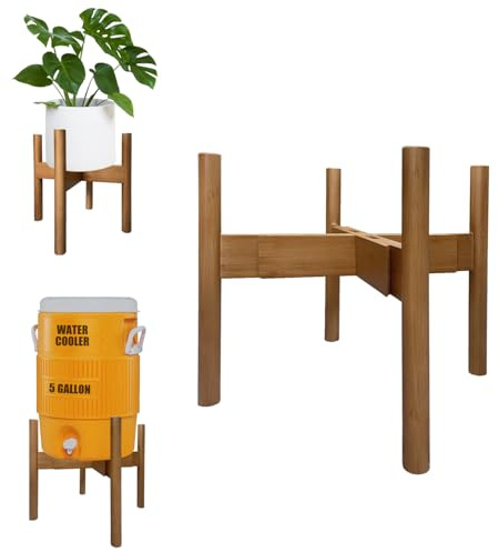 Distributeur de boissons réglable (22,9 à 36,8 cm), support de distributeur d'eau – Convient pour refroidisseur d'eau, récipient de pot à eau de 9 à 5 gallons, distributeur de boissons, bouteille