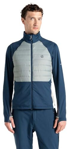 Dare 2b Herren Absteigende taillierte Herrenweste mit hoher Wärmepolsterung Weste Bodywarmer, grün, L