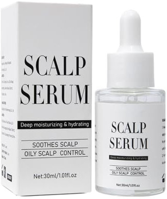 Siero per cuoio capelluto, idratante alla menta del cuoio capelluto e olio rinforzante dei capelli, rinfresca e nutriente del cuoio capelluto, cura della forza dei capelli, trattamento del cuoio