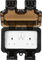 MLA OP9KW Smart WiFi Waterproof Outdoor Double Socket - Certified Works with Alexa + Certified Works with Google Assistant, Black