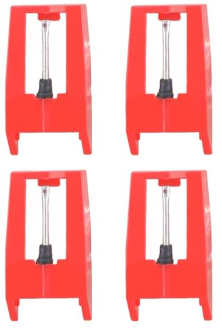 TQUXNGA 1/2/4 aiguilles de tourne-disque améliorées pour tourne-disque de rechange pour phonographie ST05