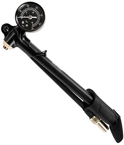 DNM High Pressure 300 PSI(20 BAR) Max Front Fork & Rear Shock Suspension Portable Mini Pump with Air Bleed Button