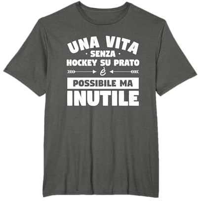 Divertente Citazione Di Hockey Su Prato Per Giocatore Hockey Maglietta