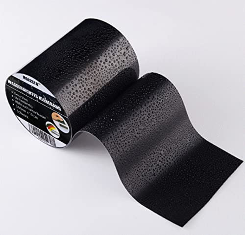 Holesto® Wasserdichtes Klebeband - Extra starkes Reparaturband - Panzertape - Wetterfestes Abdichtungsband - Dachrinnen Reparaturband - Klebeband für Pool/Haus/Planen/Zelte (3 Meter)