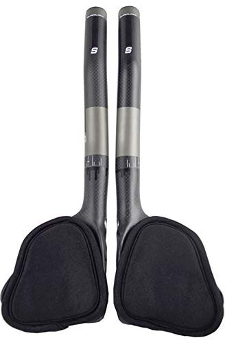 Bumdenuu Carbono 3K Fahrradlenker, Carbon-Lenker, Lenkerstange, Triathlon-Lenker