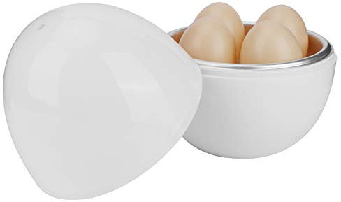 QANYEGN Cuiseur à ufs En Aluminium, Four à Vapeur Pour Micro-ondes, Machine à 4 ufs Pour la Cuisine à la Maison.