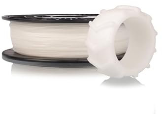 FilamentPM 3D Filament - PLA, 0,5kg / 1.75mm - Rubber jet (Translucent TPE 88)