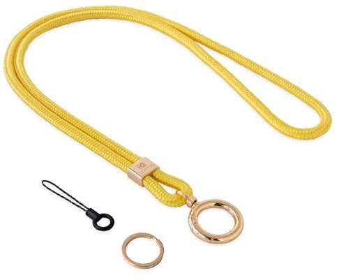 YOYOL Schlüsselband, Halsband-Schlüsselanhänger für ID-Abzeichen, Schlüssel, Handy, Männer und Frauen Cool Umhängeband