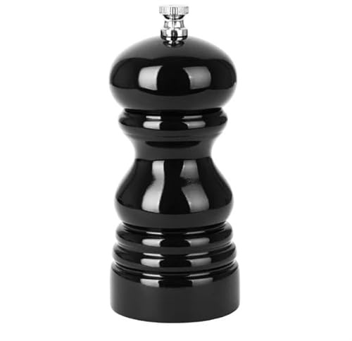 nisbets limited DN651 Pepper Grinder, Hevea, Black