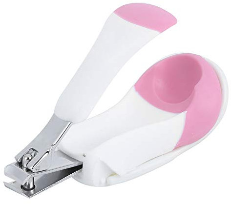 Baby Nagelknipser, Baby Nagelpflege mit Lupe für Neugeborene Kinder Kinder(Rosa)