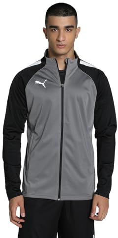 PUMA Unisex Teamliga Training Jacket 12 UK, Smoked Pearl-Puma White, M EU
