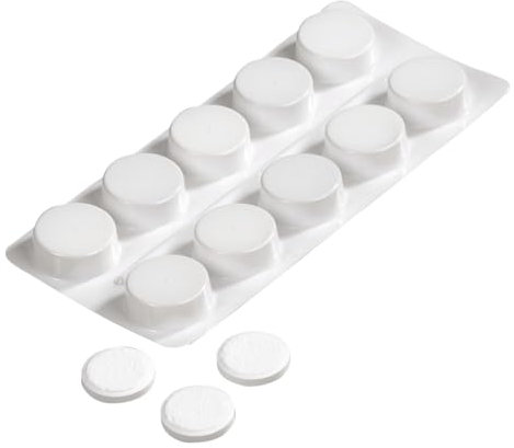 Xavax Reinigungstabletten für Kaffeemaschine, Universal Kaffeefettentferner, 10 Tabs