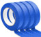 WinGluge 4 Rollen Blau Kreppband 24mmx50m, Malerkrepp, Blaues Maler Klebebänder, Krepppapier Abdeckband, Rutschfestes Abklebeband UV-Beständig, für Malerarbeiten Renovierungen Handwerke
