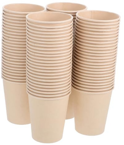 VALICLUD 100piezas Grueso para Bebidas Calientes y Frías Desechables Multifuncionales Prácticos