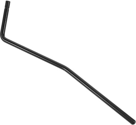 Schwarzer 5-mm Steck Tremoloarm aus Metall für E-gitarre