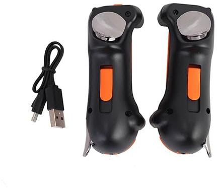 Six Finger för Controller Kapacitans Justerbar Mobilspel Trigger L1R1 Button Gamepad Joystick Grip Orange