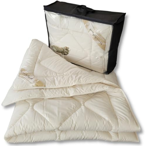 Meivita Merino Schafschurwolle Ganzjahresdecke (155 x 220 cm)