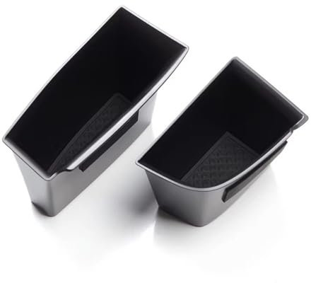 WSBOJXTH Box portaoggetti per Auto Compatibile con Mazda 3 CX-30 2019-2024 Timone Auto Porta Laterale Maniglia Scatola di Immagazzinaggio Vassoio Organizzatori Accessori(Front Door 2pcs)