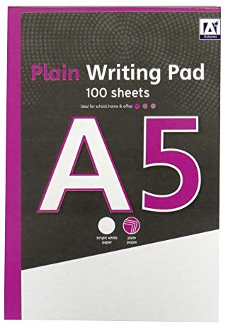 Anker NPWP A5 Plain Paper Writing Notepad - 100 Sheets