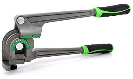 Tube Bender 1/4, 3/8, 1/2, (6/10/12mm) O.D. Tubing Bender 3 in 1 Pipe Bender 180° HVAC Copper Aluminum Tubes Bending Tool for Air Conditioning Refrigeration Repair