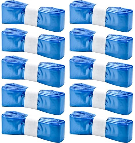 GLORHA 10 Pack Nappy Bin Refills, Diaper Pail Refill Bags Compatible with Angelcare and Spross Diaper, Twist & Click and all others, Nappy Refill Bags Holds up to 290 Nappies