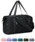 für Reisetasche Handgepäck Easyjet Handgepäck 45x36x20 Kleine Sporttasche Reisetasche Handgepäck Tasche für Flugzeug mit Nass-Tasche Weekender Damen und Herren 30L (Schwarz)